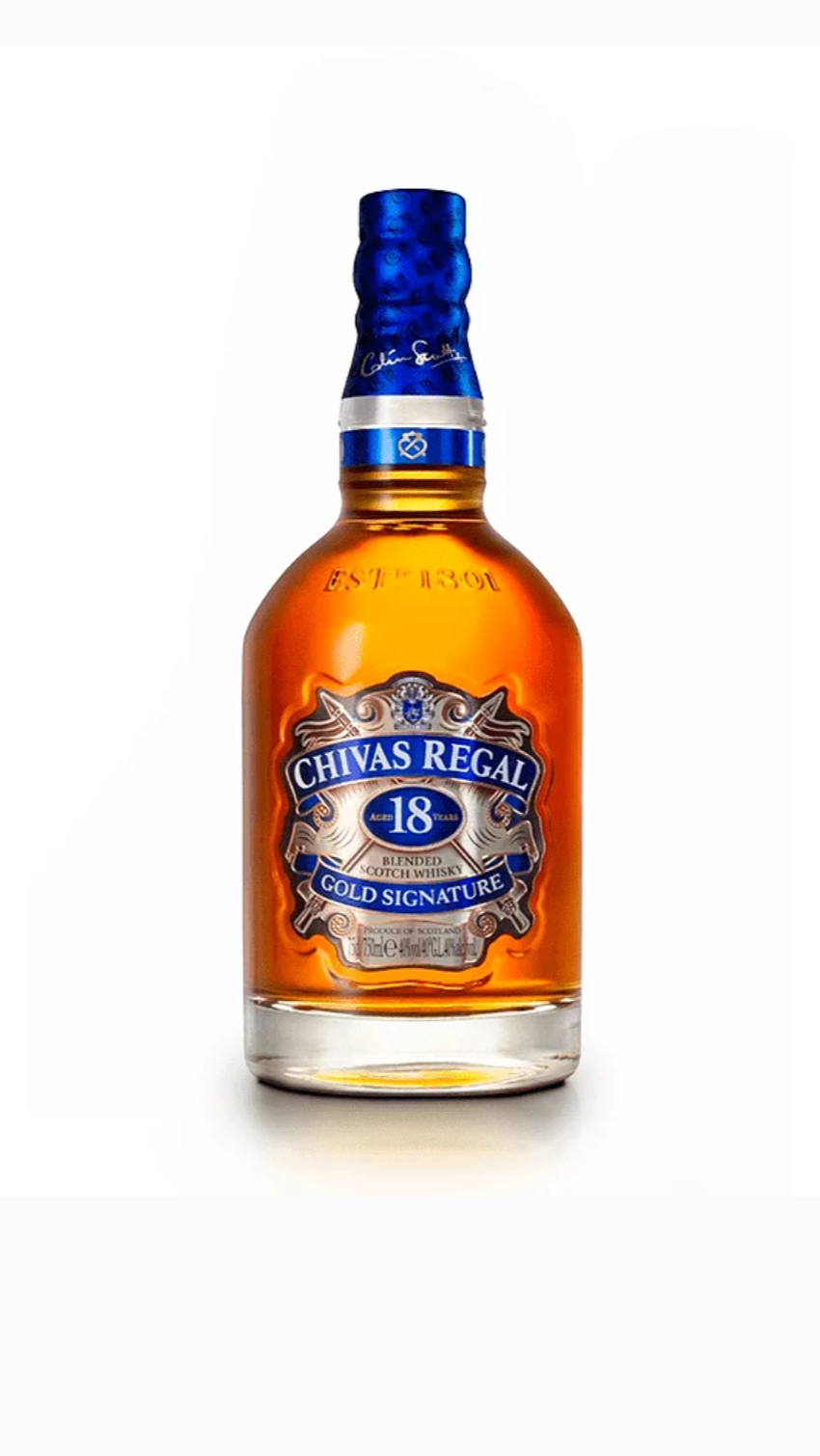 WHISKY CHIVAS REGAL 18 ANOS PETACA 200ML