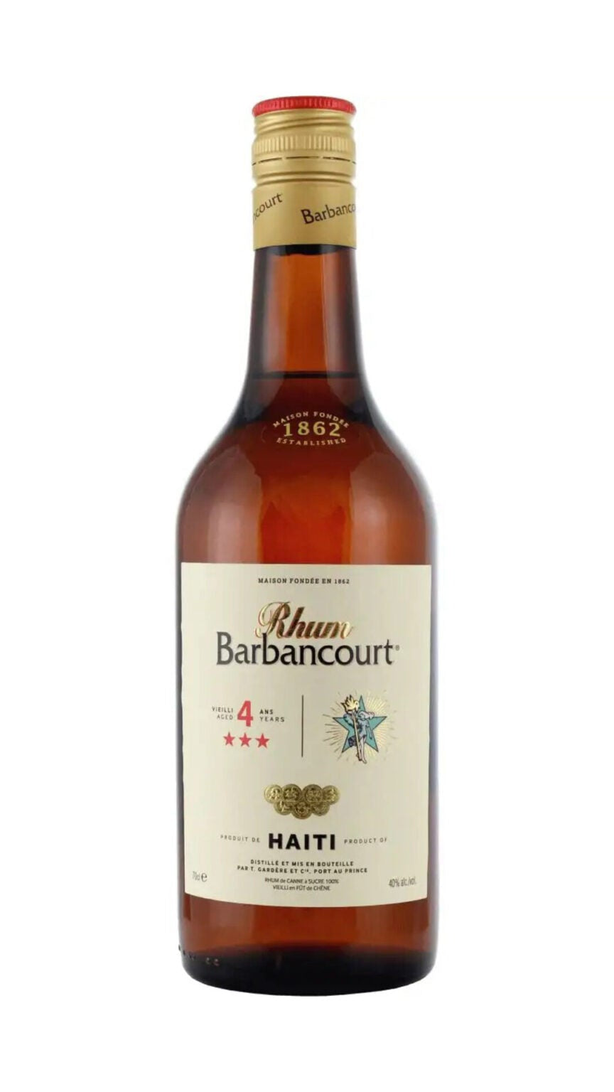 RUM BARBANCOURT 4 ANOS 3 STARS 750ML