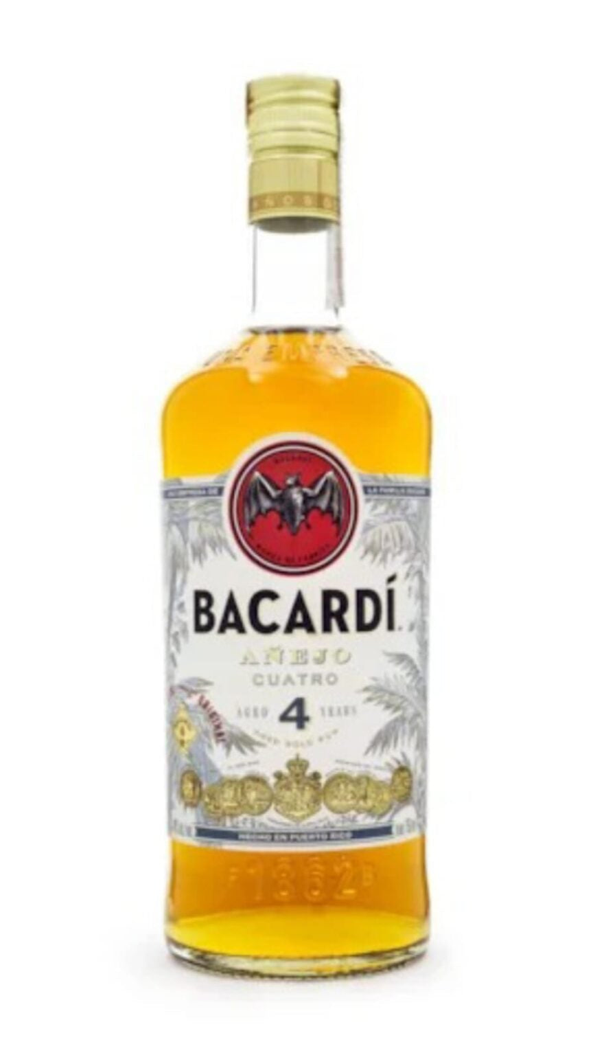 RUM BACARDI 4 ANOS 750ML