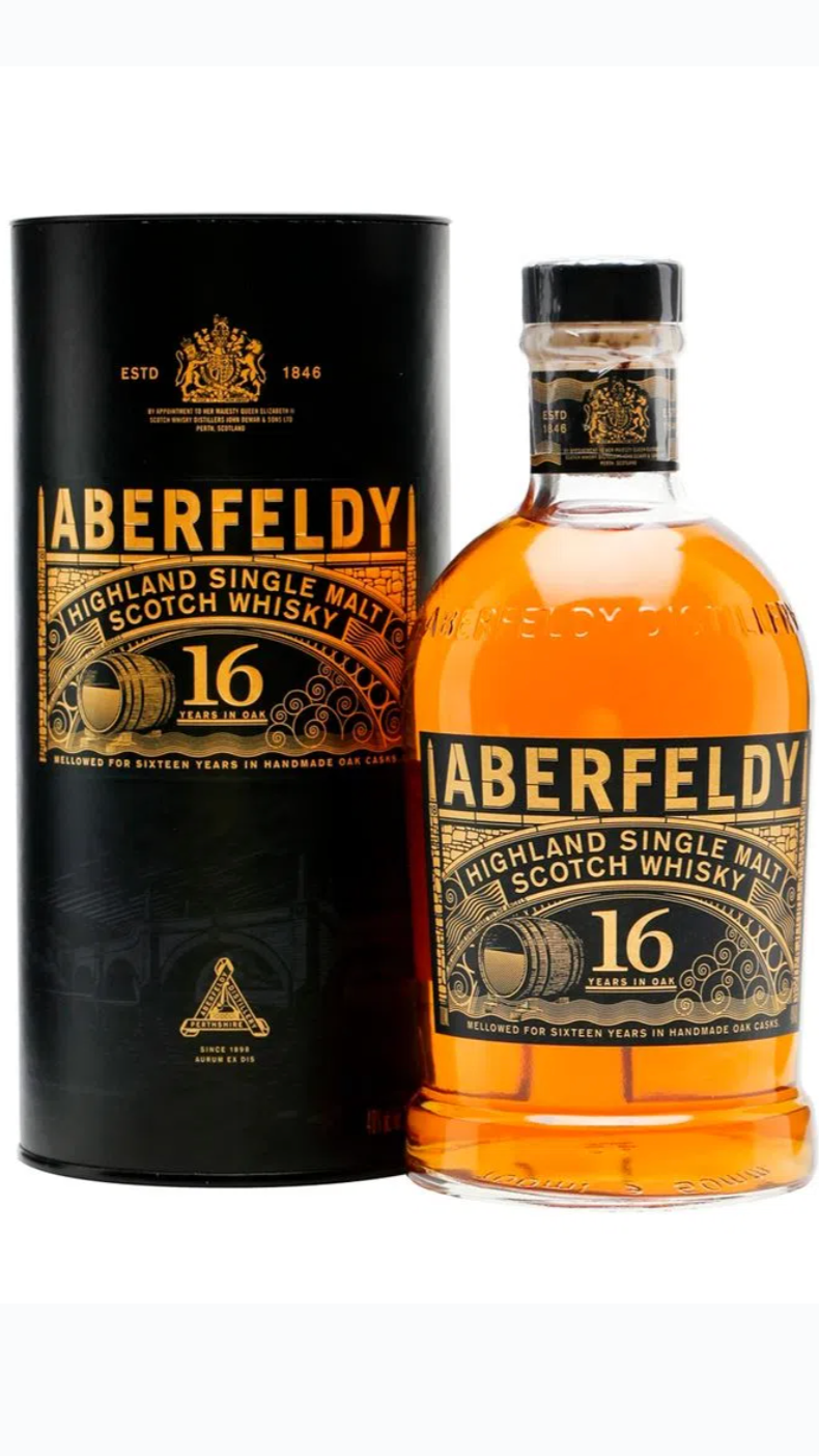 WHISKY ABERFELDY 16YO C/ ESTOJO 750ML