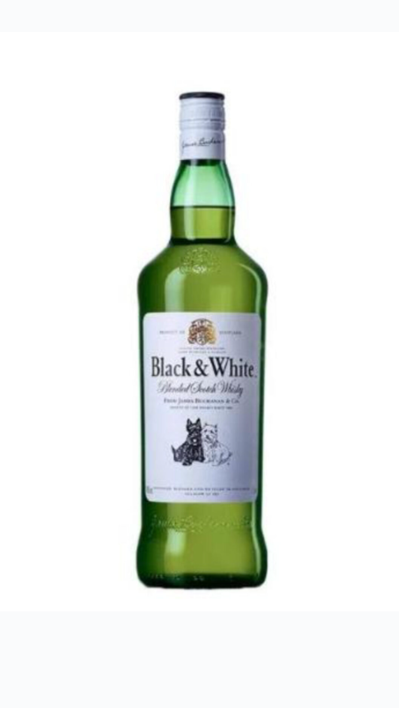 WHISKY BLACK WHITE 1L