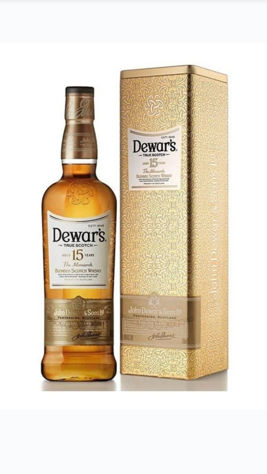 WHISKY DEWARS 15 YO C/ESTUCHE 1000ML