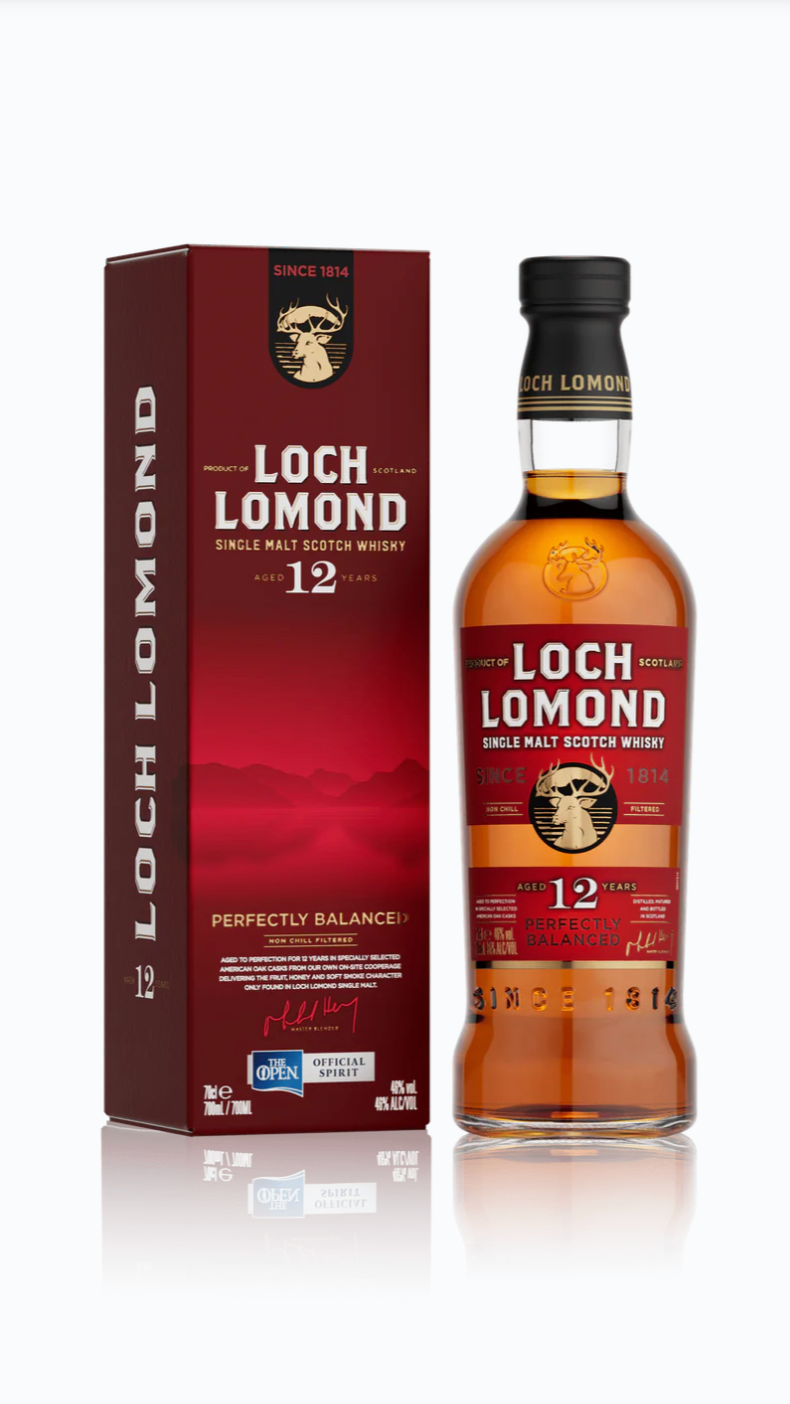 WHISKY SCOTCH LOCH LOMOND 12 ANOS SINGLE MALT 700ML