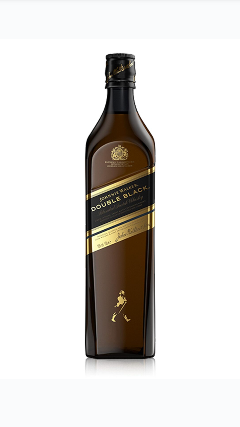 WHISKY JOHNNIE WALKER DOUBLE BLACK 1L