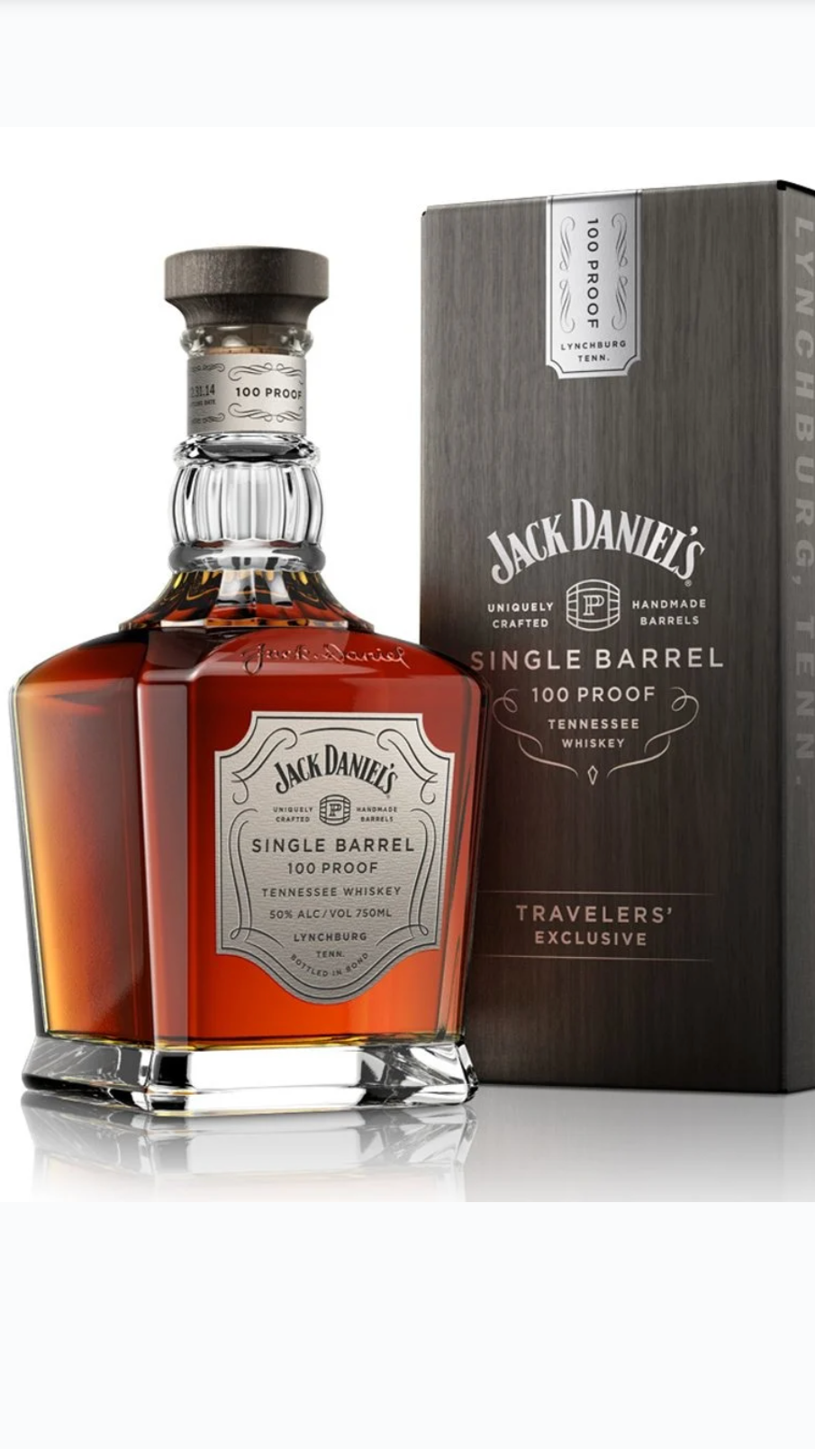 WHISKY JACK DANIELS SINGLE BARREL 100 PROOF + GIFTBOX 700ML