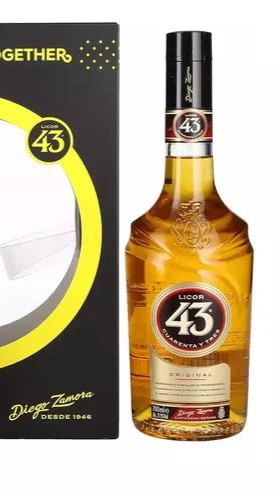 LICOR 43 DIEGO ZAMORA 700ML + COPO DE CAFE