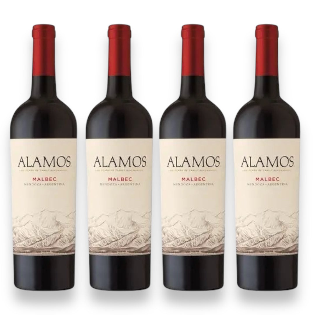 Kit 4 Vinhos Alamos Malbec 2019