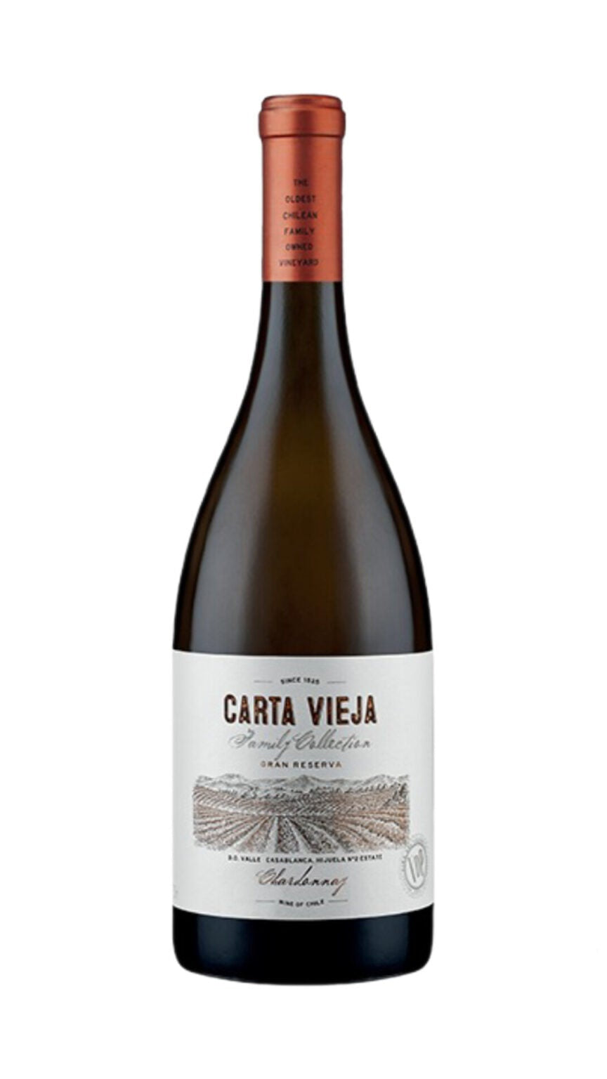 VINHO BRANCO CARTA VIEJA GRAN RESERVA FC CHARDONNAY 750ML