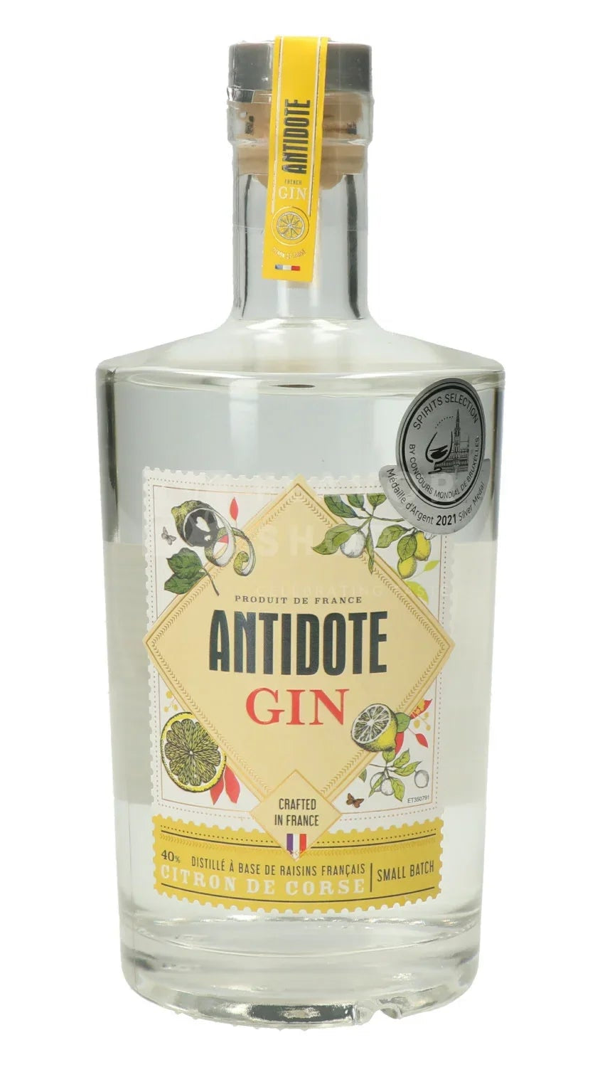 GIN ANTIDOTE CITRON DE CORSE 700ML